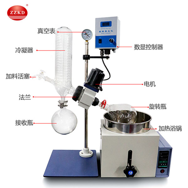 旋轉蒸發儀連接示意（yì）圖